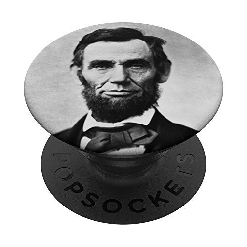 Abraham Lincoln President PopSockets PopGrip: Swappable Grip for Phones  and  Tablets