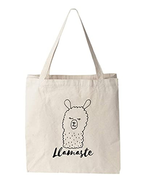 Llamaste Funny Tote Bag- Screen Printed- Canvas Tote Bag Llamaste Funny Tote Bag- Screen Printed- Canvas Tote Bag