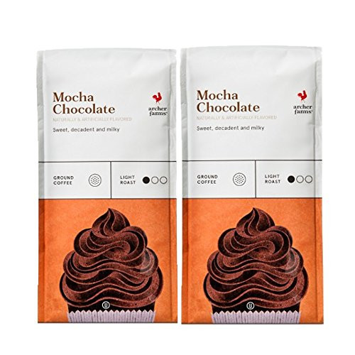 2 Pks Archer farms Mocha Chocolate Ground Coffee 12oz each