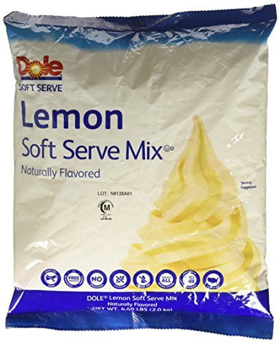 Dole Soft Serve Mix, Lemon, 4.40 Pound