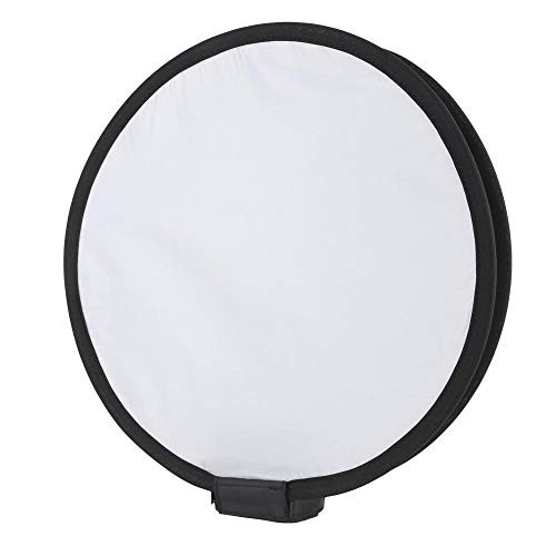 40CM Portable Softbox Diffuser- Foldable Round-Shape Speedlite Softbox Diffuser for Camera Flash Light