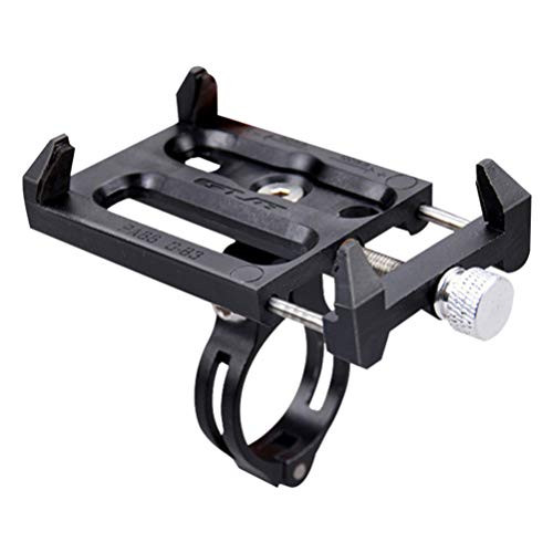 CLISPEED Bicycle Bike Motorcycle Phone Mount Holder Aluminum Alloy Bike Phone Holder Stand Cycling Phone Bracket CLISPEED Bicycle Bike Motorcycle Phone Mount Holder Aluminum Alloy Bike Phone Holder Stand Cycling Phone Bracket