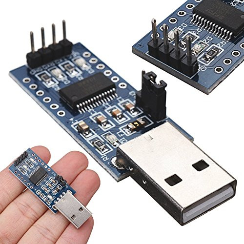 DIY 1 Piece FT232 USB UART Board FT232R FT232RL to RS232 TTL Serial Module 52 x 17 x 11mm