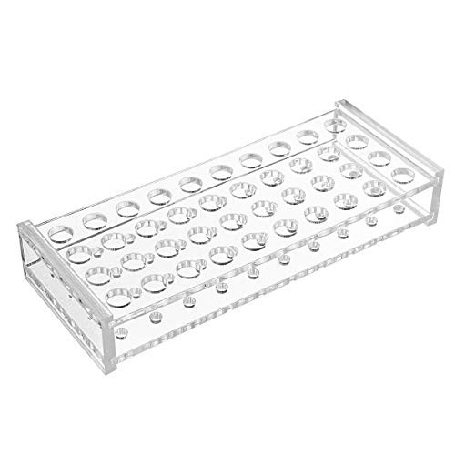 2Pcs 40 Holes Plastic Test Tube Rack Testing Tubes Holder Lab Test Tube Storage Stand Test Tube Stand Shelf Test Tubing Racks Bracket for 8mm Test Tube- Lab School Supplies Laboratory Equipment 2Pcs 40 Holes Plastic Test Tube Rack Testing Tubes Holder Lab Test Tube Storage Stand Test Tube Stand Shelf Test Tubing Racks Bracket for 8mm Test Tube- Lab School Supplies Laboratory Equipment