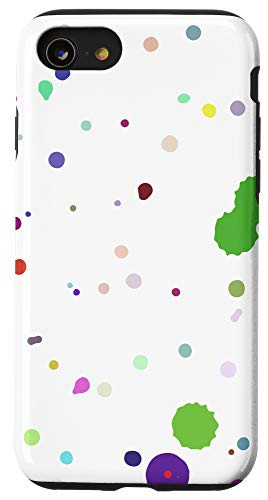 iPhone SE -2020- / 7 / 8 Colorful Paint Splatter Pattern Gift Phone Case