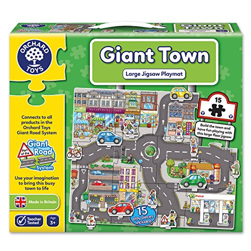 Orchard Toys Giant Town Jigsaw Floor Puzzle (15 Piece)