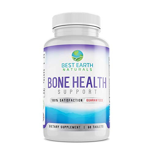 Bone Health Support for Men and Women with Calcium and Bone Vitamins to Maintain Strong- Healthy Bones - 60 Tablets