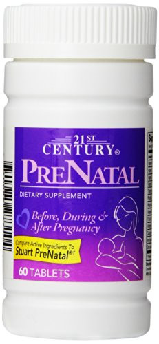21st Century Prenatal Tablets- 60 Count -Pack of 2-