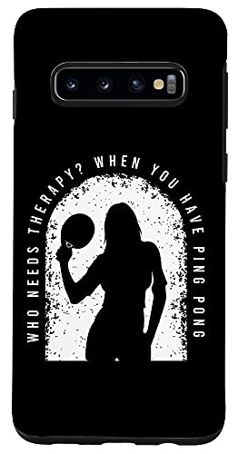 Galaxy S10 Ping Pong Shirts and Table Tennis Gifts for Ping Pongs Case