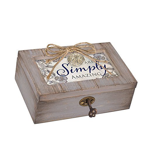 Cottage Garden Simply Amazing Grey Distressed Locket Petite Music Box Plays You are My Sunshine Cottage Garden Simply Amazing Grey Distressed Locket Petite Music Box Plays You are My Sunshine