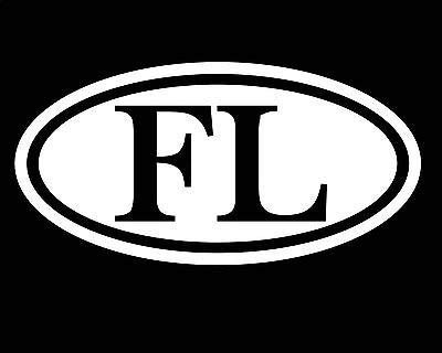 BrandVinyl Florida Sticker Fl Beach Vacation Sand Waves Surf Sun Seafood Water Pool Hot