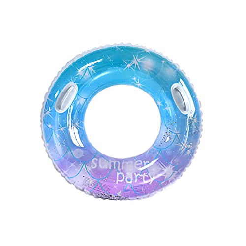 Banjia Inflatable Pool Floats Colorful Pool Floaties Beach Floaty Toys Baby Swimming Ring for Outdoor Swimming Pool