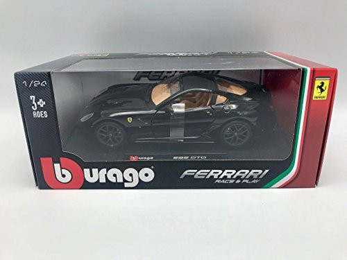 Ferrari 599 GTO Black 1/24 Diecast Model Car by Bburago 26019BK Ferrari 599 GTO Black 1/24 Diecast Model Car by Bburago 26019BK