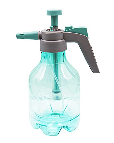 HTDYOO 1.5Liter Hand Pump Sprayer- Garden Sprayer- Air Pressure Plastic Spray Bottle for Plant Flower- Pump Pressure Sprayer with Safety Valve Adjustable Nozzle for Lawn Garden