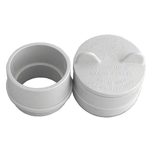 AquaStar 2- Inch Spring Loaded Swimming Pool Hydrostatic Relief Valve - HV101