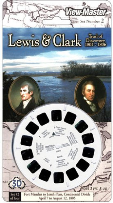 View-Master 3D 3-Reel Card Lewis & Clark Set #2 by View Master View-Master 3D 3-Reel Card Lewis & Clark Set #2 by View Master