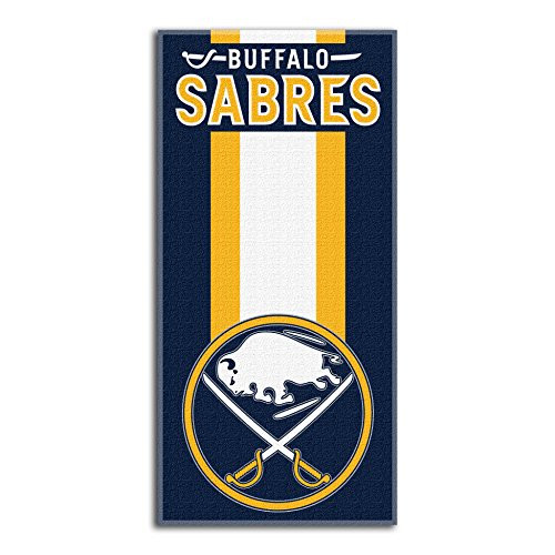 NHL Buffalo Sabres "Zone Read" Beach Towel- 30" x 60"