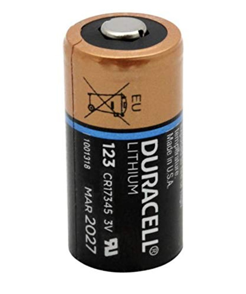 Duracell DL123 Ultra 3 Volt Lithium 123 Battery 12 Pack