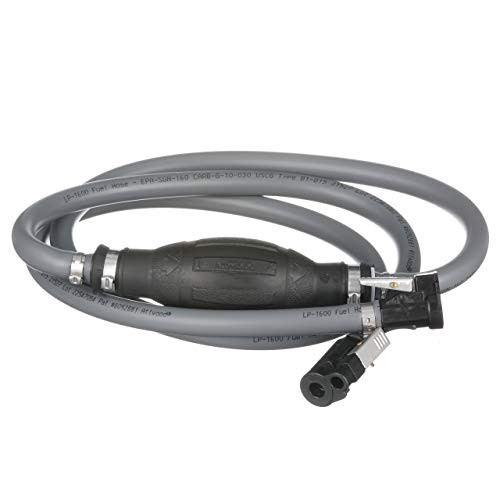 Attwood 93806MI7 Portable Fuel Tank Fuel Line Kit - Not for Use in USA
