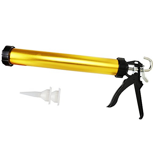 CJGQ Sausage Caulking Gun Manaual Drive 20 Oz / 10 Oz Cartridge Bulk(Gold) CJGQ Sausage Caulking Gun Manaual Drive 20 Oz / 10 Oz Cartridge Bulk(Gold)