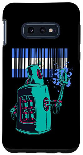 Galaxy S10e Nicaragua Heritage Nicaraguan Roots Robot Spray Paint Case