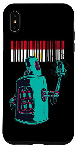iPhone XS Max Egypt Heritage Egyptian Roots Robot Spray Paint Case