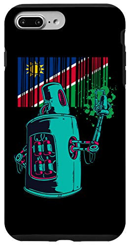 iPhone 7 Plus/8 Plus Namibia Heritage Namibian Roots Robot Spray Paint Case