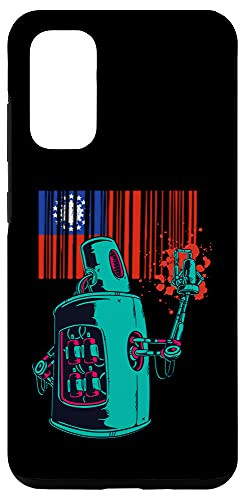 Galaxy S20 Myanmar Heritage Burmese Roots Robot Spray Paint Case