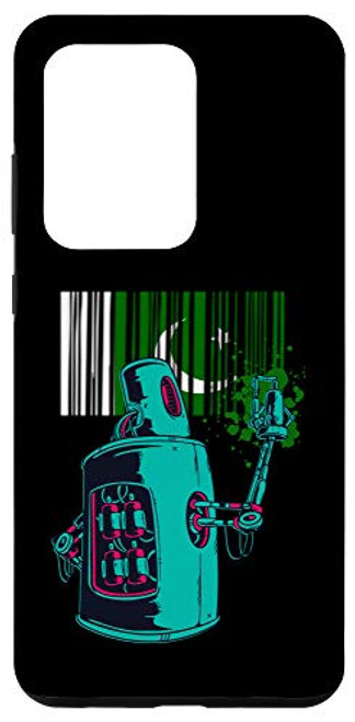 Galaxy S20 Ultra Pakistan Heritage Pakistani Roots Robot Spray Paint Case
