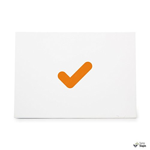 Right Check Mark Good Ok- Rubber Stamp Shape Great for Scrapbooking- Crafts- Card Making- Ink Stamping Crafts- Item 202690