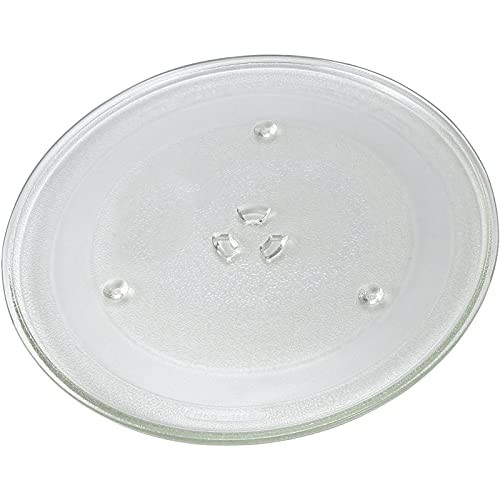 Fetechmate WB39X10003 Microwave Glass Turntable Tray/Plate 12 1/2 ''-Compatible with G.E  and  Samsung Microwave Replaces WB39X10002 WB49X0683 WB49X10002 WB48X10005
