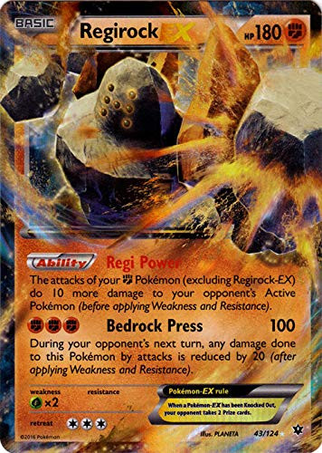 Pokemon - Regirock-EX -43/124- - XY Fates Collide - Holo