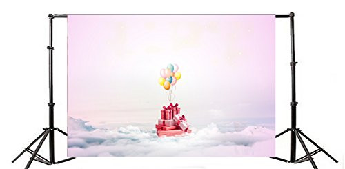 Yeele 5x3ft Sea of Clouds Backdrop Colourful Balloon Gift Box Photography Background Baby Shower Child Birthday Party Adult Portrait Photo Booth Video Shooting Vinyl Wallpaper Studio Props Yeele 5x3ft Sea of Clouds Backdrop Colourful Balloon Gift Box Photography Background Baby Shower Child Birthday Party Adult Portrait Photo Booth Video Shooting Vinyl Wallpaper Studio Props