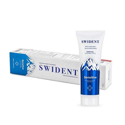 SWIDENT Sensitive Toothpaste- 75ml- Sensitivity Relief and Enamel Shield