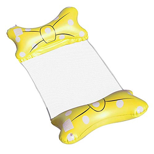 YAOJING Adult Water Hammock- Pools Lounger Float Hammock Inflatable Portable Pool Floats Multi-Purpose Pool Hammock for Adults and Kids