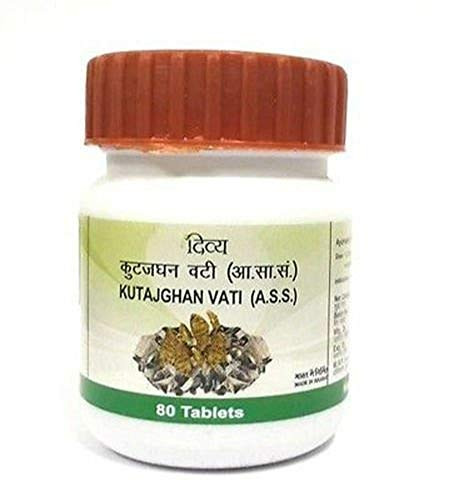 Patanjali Divya Kutajghan Vati 80 Tablets -Pack of 2-