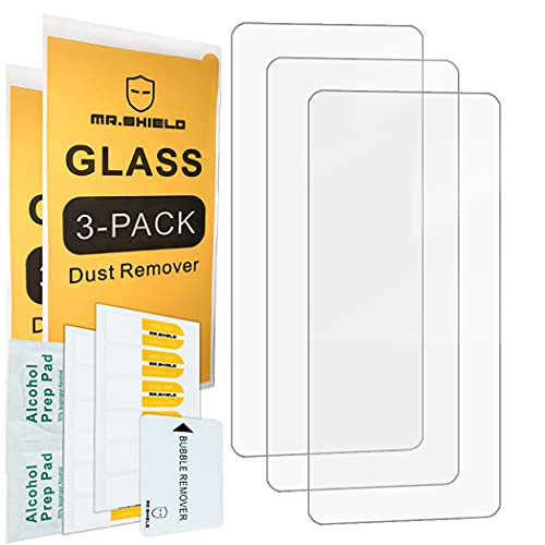 `-3-Pack--Mr.Shield Designed For Samsung Galaxy F52 5G -Tempered Glass- -Japan Glass with 9H Hardness- Screen Protector with Lifetime Replacement