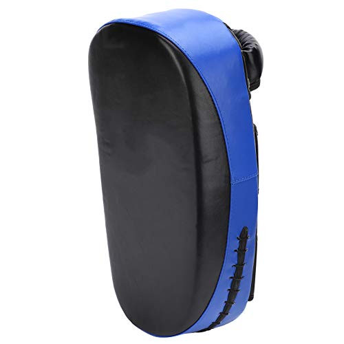 KIRSTHM Taekwondo Kick Pad， Taekwondo Kick Pads Boxing Karate Pad PU Leather Muay Thai EVA Martial Art Kickboxing Punch Mitts Punching Bag Kicking Shield Training