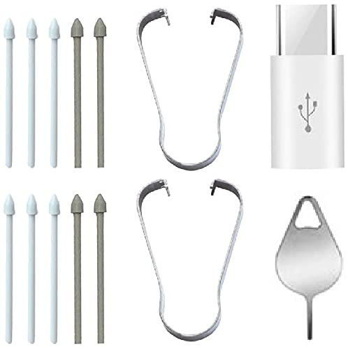 2pack Tab S6 Lite /S6 Stylus Pen Nibs/Tips Replacement for Samsung Galaxy Tab S6 Lite /S6 Pen Replacement Tips/Nibs-Tab S6 Lite/S6-White-