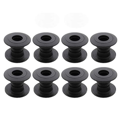 BESPORTBLE 8Pcs Foosball Bearing Rods Tabletop Foosball Bushings Table Football Bearing Rods Foosball Fun Games Accessories