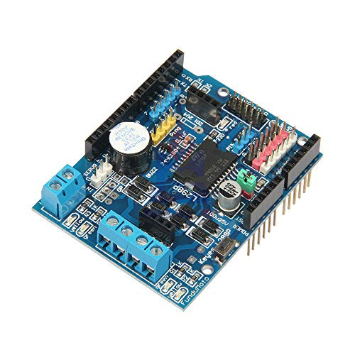 L298P DC Motor Driver Shield Module Motor Shield Board for Arduino Bluetooth Interface PWM Speed Controller Uno Mega2560