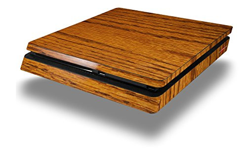 Vinyl Decal Skin Wrap compatible with Sony PlayStation 4 Slim Console Wood Grain - Oak 01 -PS4 NOT INCLUDED-