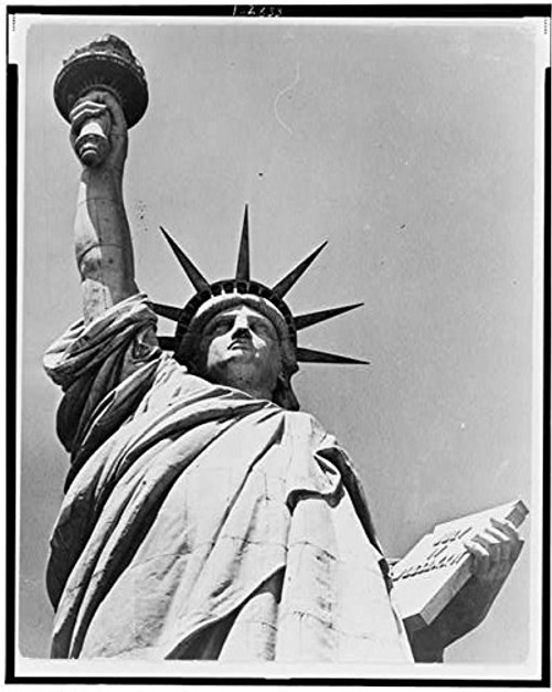 HistoricalFindings Photo: The Statue of Liberty-Tablet of Law-New York-NY-1944-Torch-July IV- MDCCLXXVI HistoricalFindings Photo: The Statue of Liberty-Tablet of Law-New York-NY-1944-Torch-July IV- MDCCLXXVI