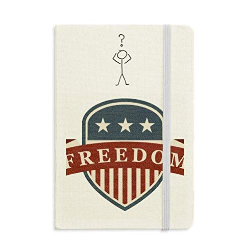 Stars And Stripes Shield America City Question Notebook Classic Journal Diary A5