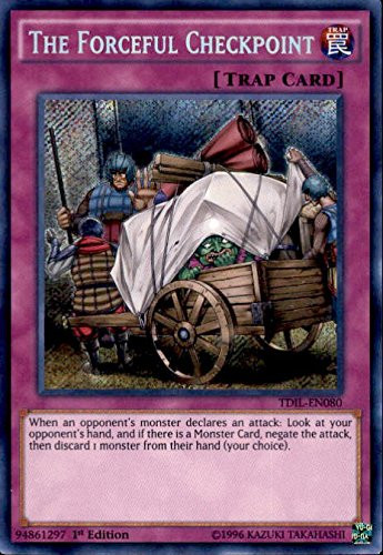YU-GI-OH - The Forceful Checkpoint -TDIL-EN080- - The Dark Illusion - 1st Edition - Secret Rare