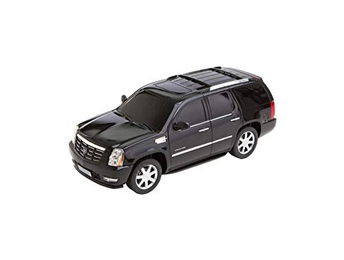 Kids Party Collectable Escalade Display Toy Car. 1:24 Scale Model Black Cadillac-Escalade Model Car Dub Rims Friction Boys Car Toy. Christmas Birthday Gift.