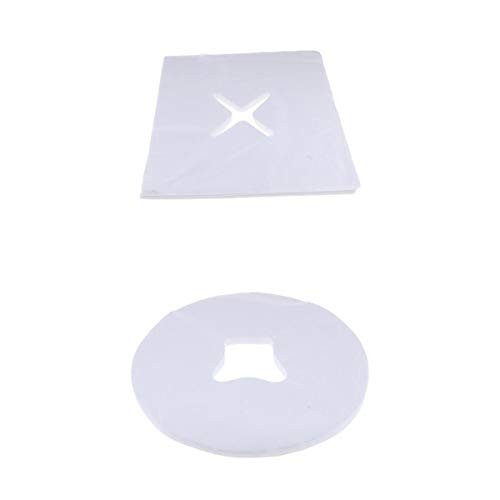 LOVIVER 300pcs Disposable Acupuncture Massage Table Bed Face Cradle Cushion Covers