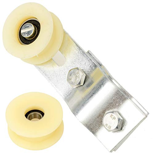 HIAORS Bicycle Pulley Chain Tensioner Bracket With Spare Rollers for 2-stroke 49cc 60cc 66cc 80cc Engine Motorized Bicycle