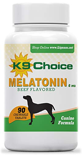 K9 Choice Melatonin 6 mg Beef Chewable Tablets