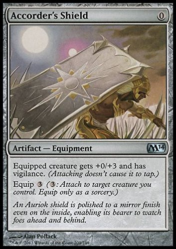 Magic The Gathering - Accorder39-s Shield -204/249- - Magic 2014 - Foil